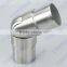 Stainless steel handrail tube connector elbow adjustable tube connector