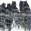 Unprocessed raw virgin indian hairs, curly machine weft, curly hairs, wavy straight hair weaves
