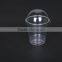 Factory price Cold drinking Plastic cup with dome lid