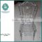 Transparent Resin Royal Chair Rental with high quality