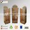 Free standing corrugated display