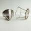 re-usable pour over stainless steel coffee filter high quality stainless steel coffee dripper