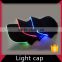 Fashional Custom Design Fibre Optic Led Lighted Caps