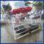 Customized Luxury Crystal Clear Acrylic Makeup Organizer / Beautiful Plexiglass Cosmetic Organizer With Drawer