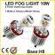 Amazing series Amber White two colors three modes special design H8 H9 H11 H16 12v led car fog light for volvs