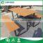 Wholesale Wooden Picnic Table Chair Set, Wooden 2 Seat Bench With Table