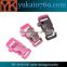 Yukai plastic adjustable whistle buckle/mountaineering buckle with whistle