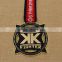Promotion custom metal tournament of champions medal