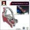 High quality fashion lady metal foldable handbag hanger with red cat