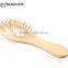 Massage wooden hair brush novelty wooden hair brush