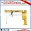 High quality ratate angle degree 360 0.2-5 ton small BZ BZD Model Floor mounted jib crane