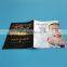 Magazine offset printing services with saddle stitch binding, A4 size, CMYK printing