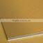 grey PVDF acp sheet for sign board/wall cladding/shop decoration