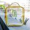 2016  express China cosmetic bag clear PVC makeup bag cheap portable bag