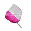 Newest wholesale makeup bag silvery PU cosmetic bag lady special bag