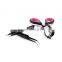 Eyelash Tweezers Set With Eyelash Curler in Black Color Coating