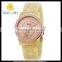 WJ-4933 with diamonds plastic special strap fashion top sale Geneva men wrist watch