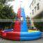 crazy large high inflatable water rock climbing wall with mountain for backyard