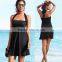 Women Bandeau Strapless Dress Bikini Cover-Up Summer Swimwear Beach Skirt                        
                                                Quality Choice