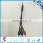 3.5mm stereo type male to 3 rca female cable