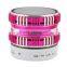Portable wireless mini bluetooth speaker with led light