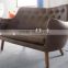 high quality modern europe style brown sofa