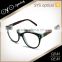 Latest new style double colors round frames kids eyewear