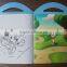 2015 hot sale eco-friendly high quality children adhesive sticker book printing