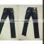 Flared trousers jeans women with beaded decoration