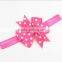 MS62046K Dot Bow Fashion Hot Sale 2016 Baby Girls Hairband Europe