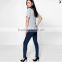 mid rise sexy lady shaping jeans trousers for women (JXA011)