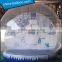 clear inflatable snow globe,Christmas snow globe for decoration,giant inflatable human snow ball