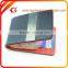 Promotional credit card holder PU money clip Functional PU leather stainless steel money clip