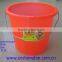 Plastic Transparent Bucket 21.5L 20L Handle
