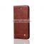 wallet leather phone case flip leather case for Samsung Galaxy Note 7