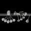 MOQ 1 pair free shipping pearl earring CZ star earring back