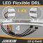 Dual Color Switchback Headlight Soft Tube LED Strip DRL Daytime Light White & Amber Turn Signal Light
