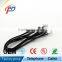 Telephone Patch Cord rj45 rj11 rj12 Cat3 Telephone cable Indoor
