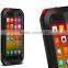 Love Mei Aluminum Waterproof Case for Xiaomi 4 LOVE MEI Case Metal Gorilla Glass Cover Case for Xiaomi 4 Love Mei