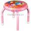 2016 Hot Sale Stackable Soft Kids Foam Sitting Baby Low Chair With PU Leather