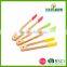 bamboo silicone food tong