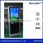 42 Inch LCD Panel Motion Sensor Activated Free standing lcd advertising display