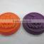 Halloween gift silicone PUMKIN design cookie biscuit stamp with wooden handle