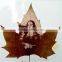 Natural leaf carving picture - Mona Lisa smile * foreign affairs gifts * world famous paintings