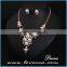 Latest designs elegant shinny crystal beaded pearl earrings new arrival 2015 necklace jewelry