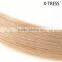 16inch light golden blond 24color 0.5g silk straight braizilian flat tipped keratin tipped human hair extension