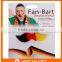 German football fan fake beard mustache in stock high quality