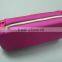 GC--Offer pink leather Covering pu EVA hard pencil bag/case