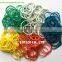 Small Rubber band mix color Round shape