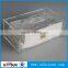 rectangle PMMA tissue box transparent color